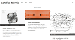 Desktop Screenshot of karolinasobecka.com